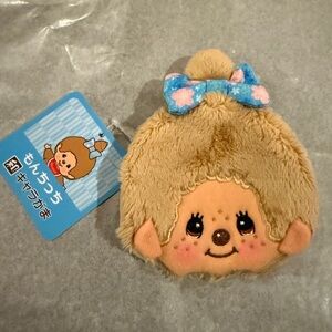 Monchhichi Plush Coin Purse Japan